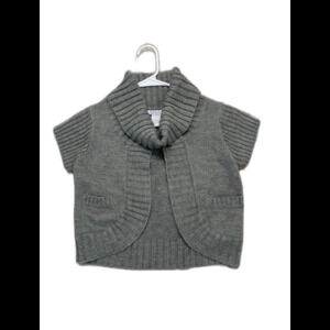 Charlotte Russe 90s Y2k Cableknit Turtleneck Short Sleeve Large Sweater